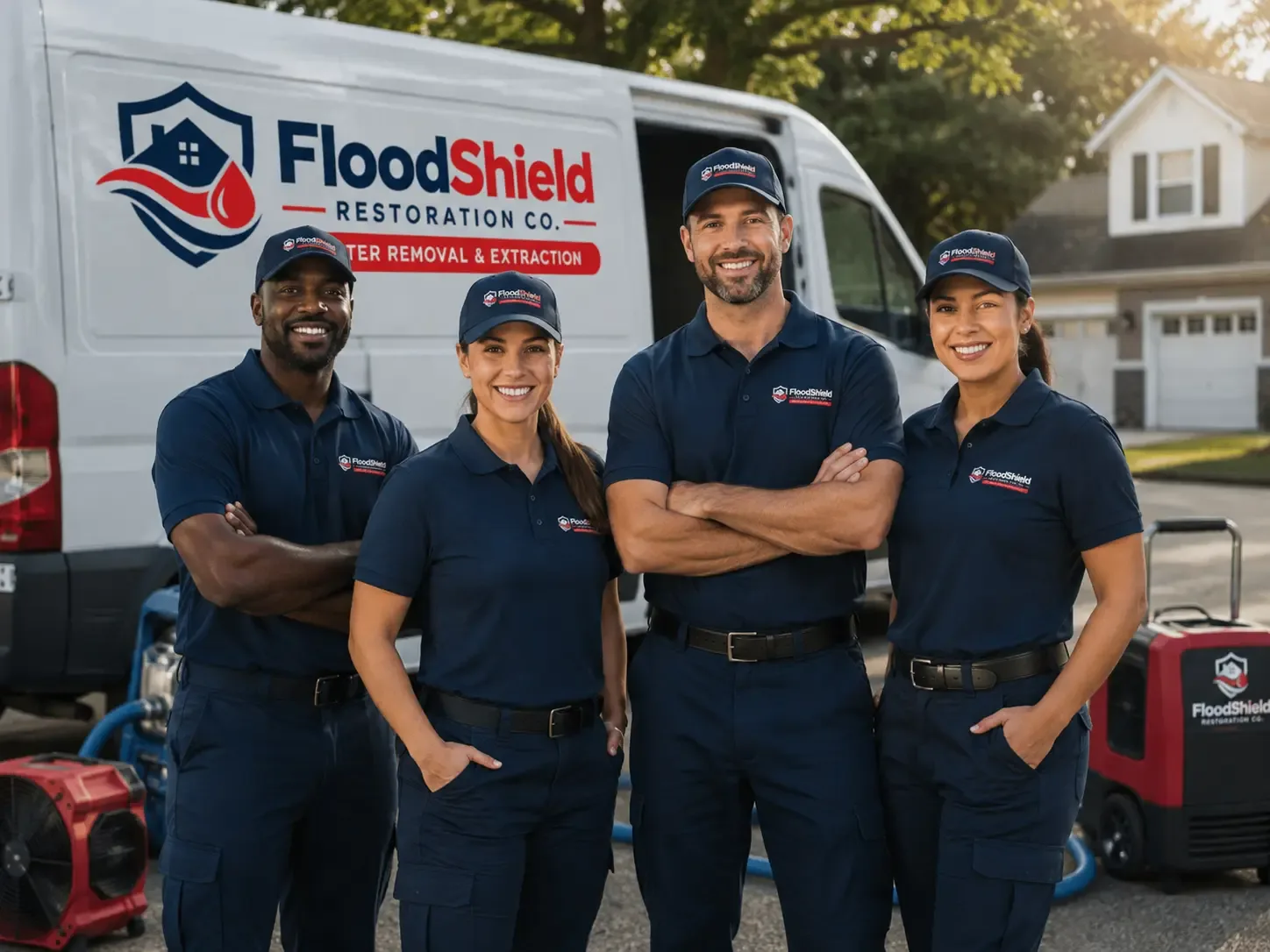 Flood Damage Restoration company in Bruceville, TX